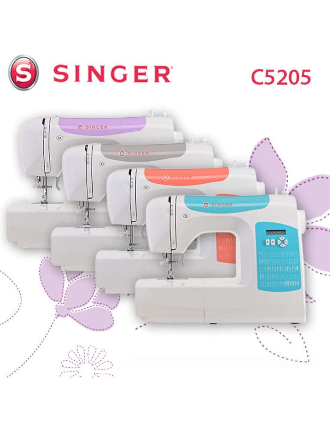 Computerized Singer Machine C5205 Sewing