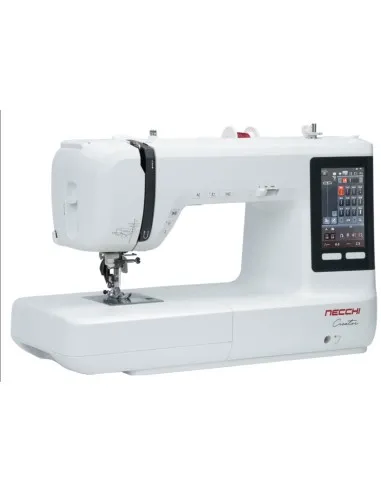 Necchi Creator C700 with 5" touchscreen and integrated double transport of the fabric