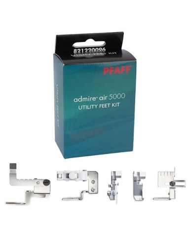 Kit for Pfaff Admire Air 5000 with 5 extra accessories to simplify everyday sewing.